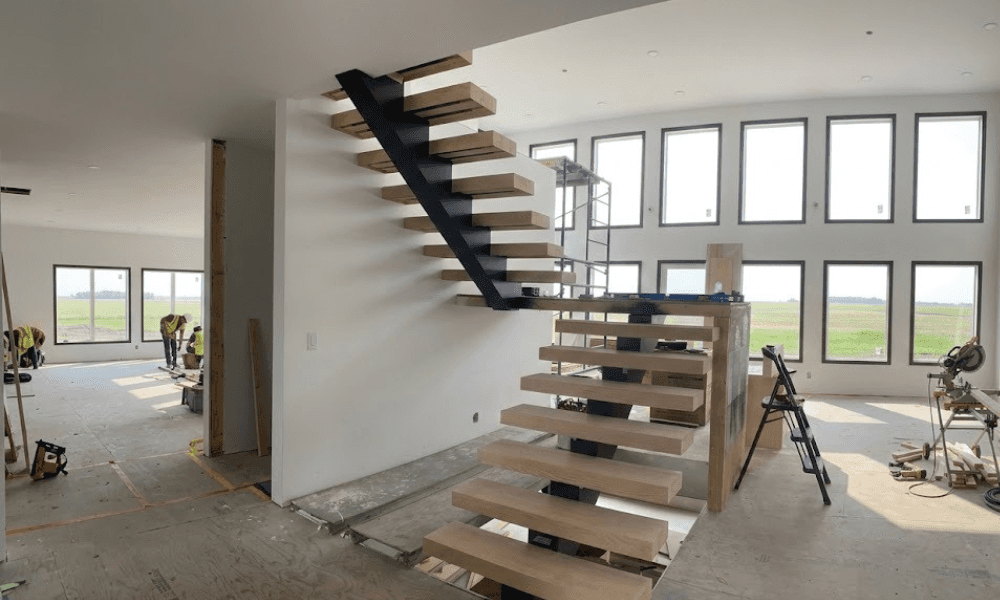 Complex Open Staircases